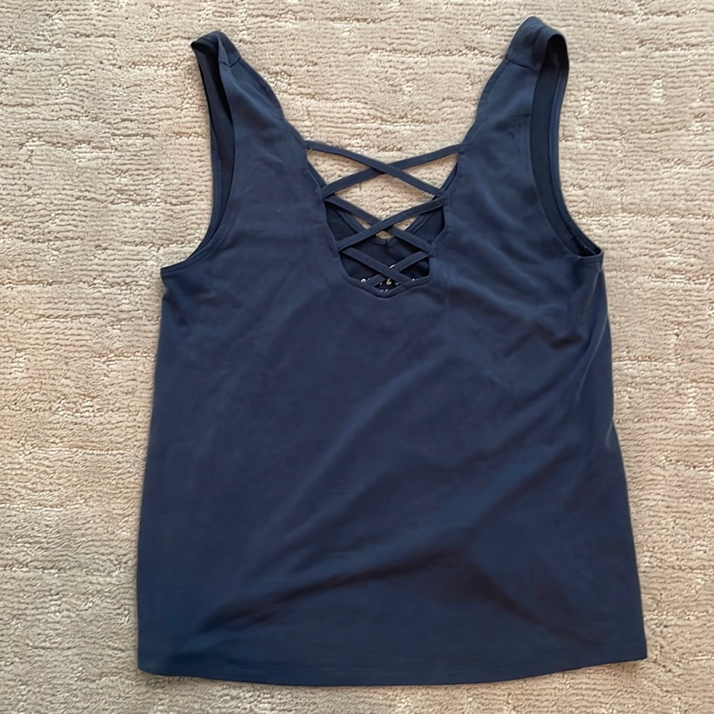 American Eagle Blue Tank Top